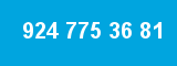 924 775 36 81 924 775 36 81